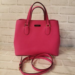KATE SPADE 3 section HANDBAG CROSSBODY SATCHEL